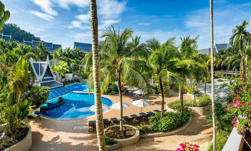 Hotel Chada Thai Village Resort, Thailand, Krabi. Großes 18