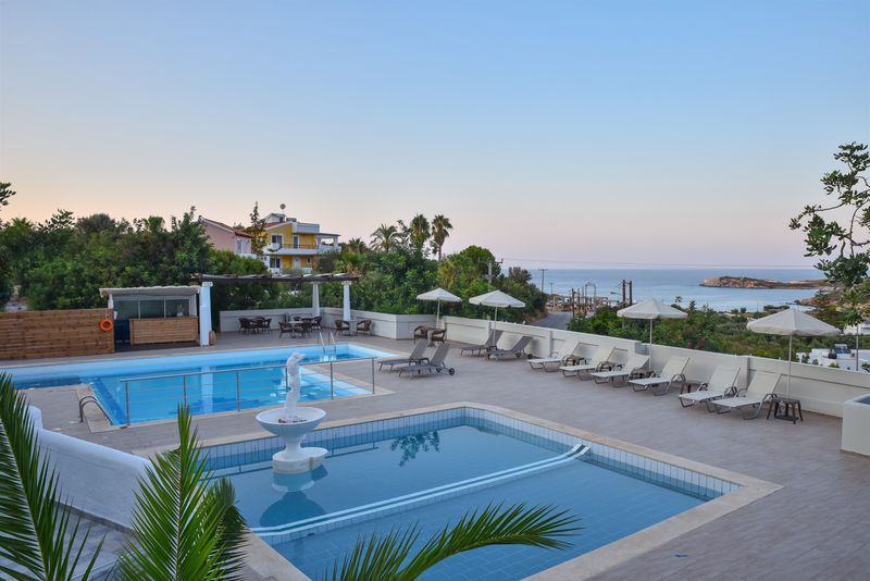 Hotel Eleonora Hotel Anissaras, Griechenland, Anissaras. Großes 10