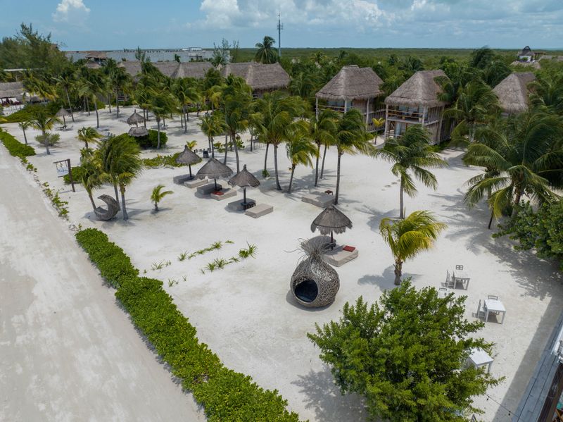 Hotel Blue Holbox, Mexiko, Isla Holbox. Großes 2