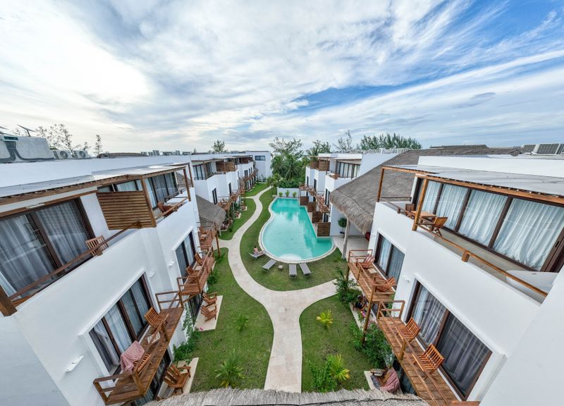 Hotel My Blue Hotel., Mexiko, Isla Holbox. Großes 2