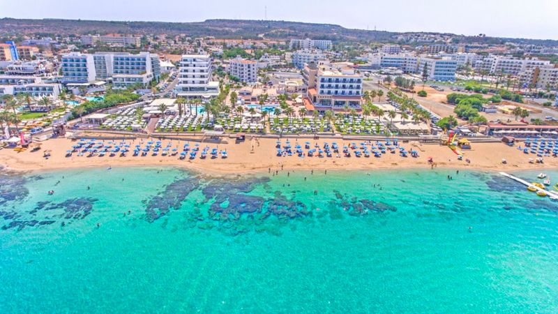 Hotel Vrissiana Beach Hotel, Zypern, Protaras. Großes 1