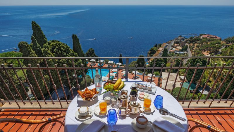 Hotel Grand Hotel San Pietro, Italien, Taormina. Großes 29