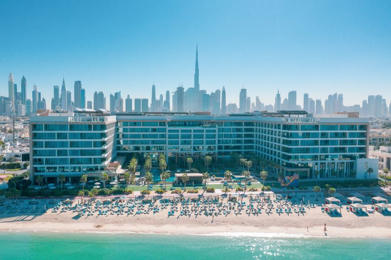 Hotel Mandarin Oriental Jumeirah Dubai, Vereinigte Arabische Emirate, Dubai. Großes 1