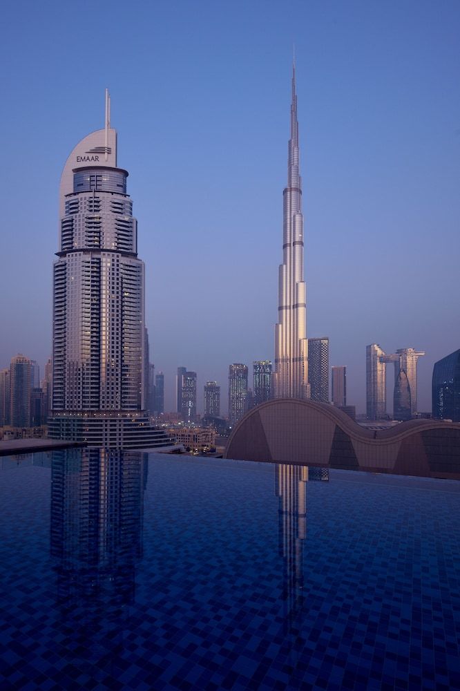 Hotel Address Dubai Mall, Vereinigte Arabische Emirate, Dubai. Großes 379