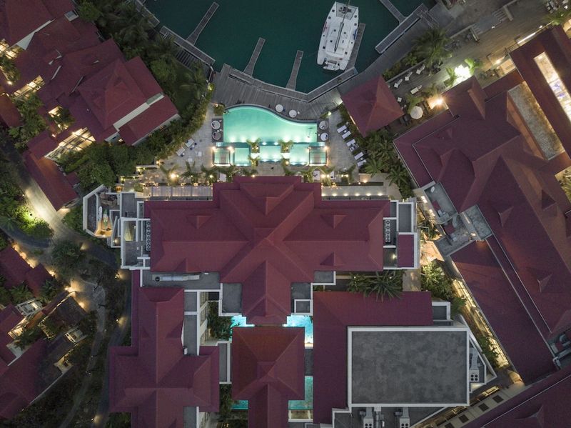 Hotel Eden Bleu Hotel, Seychellen, Eden Island. Großes 107