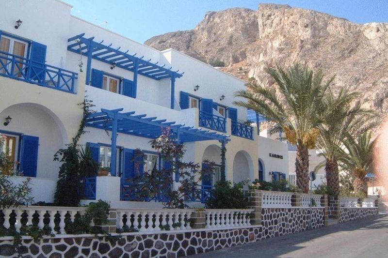 Hotel Karidis Hotel, Santorini, Griechenland, Kamari. Großes 1