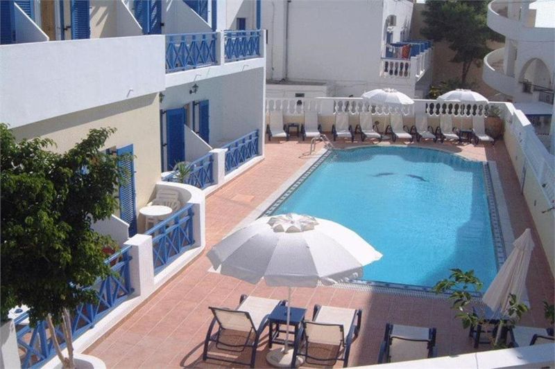 Hotel Karidis Hotel, Santorini, Griechenland, Kamari. Großes 2