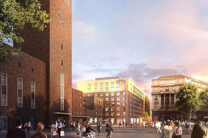 Hotel Adina Apartment Hotel Dusseldorf, Deutschland, Düsseldorf. Großes 1