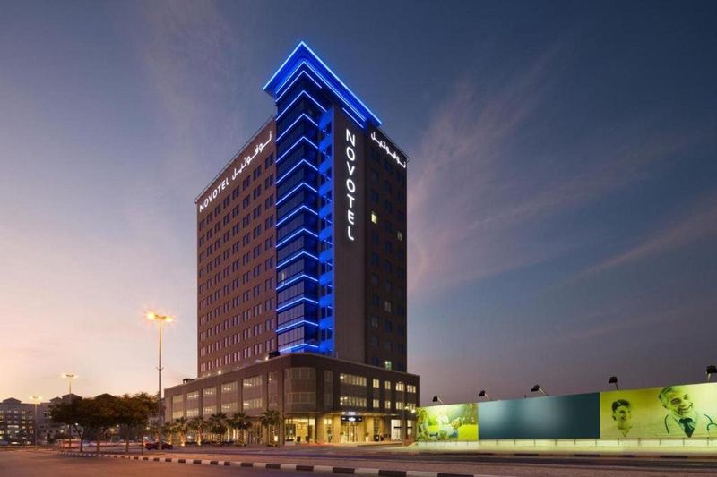 Hotel Novotel Bur Dubai, Vereinigte Arabische Emirate, Dubai. Großes 1