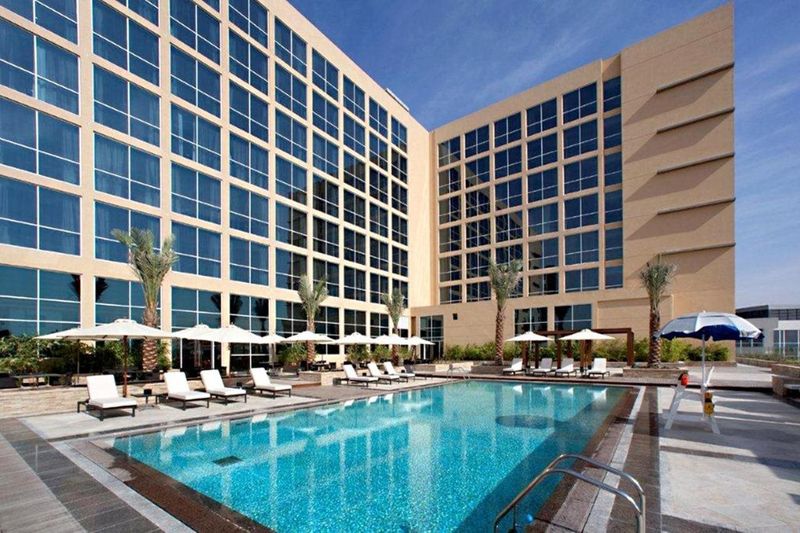 Hotel Yas Plaza Circuit by IHG, Vereinigte Arabische Emirate, Abu Dhabi. Großes 1
