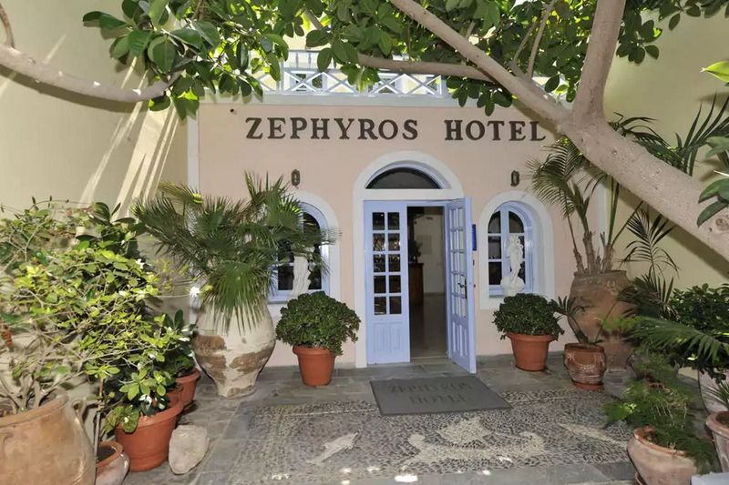 Hotel Zephyros Hotel Santorini, Griechenland, Kamari. Großes 2