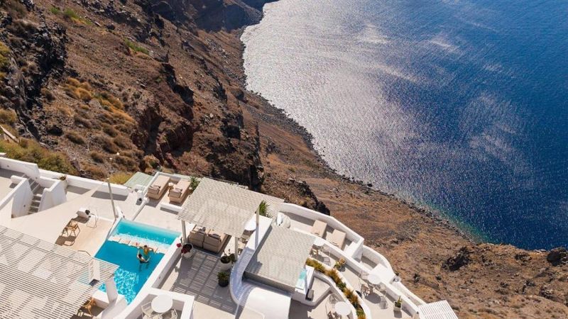 Hotel Iconic Santorini, A Boutique Cave Hotel, Griechenland, Imerovigli. Großes 96