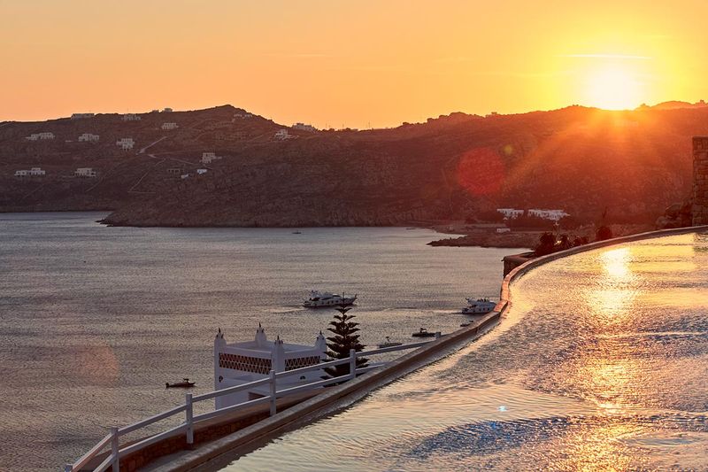 Hotel Myconian Villa Collection Preferred Hotels, Griechenland, Elia Beach. Großes 32