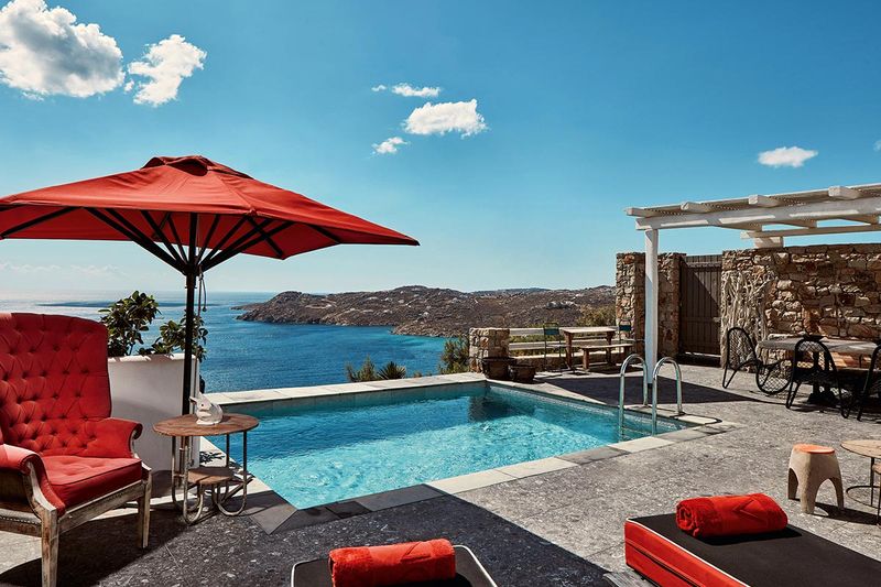 Hotel Myconian Avaton - Design Hotels, Griechenland, Elia Beach. Großes 1