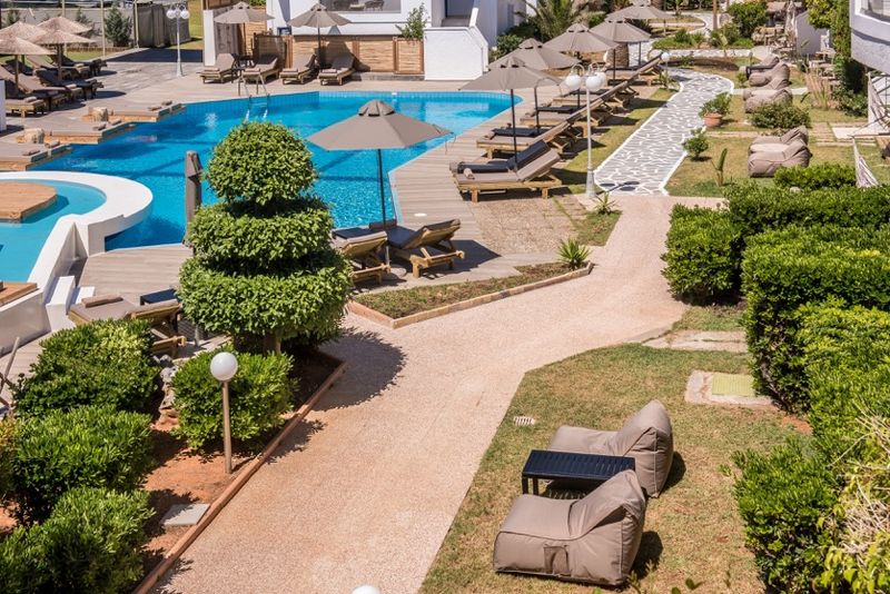 Hotel Enorme Maya Beach Hotel, Griechenland, Gouves. Großes 44