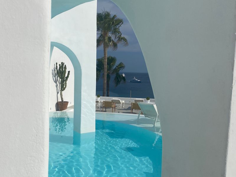 Hotel Mykonos Blu, A Grecotel Resort to live, Griechenland, Psarou. Großes 123