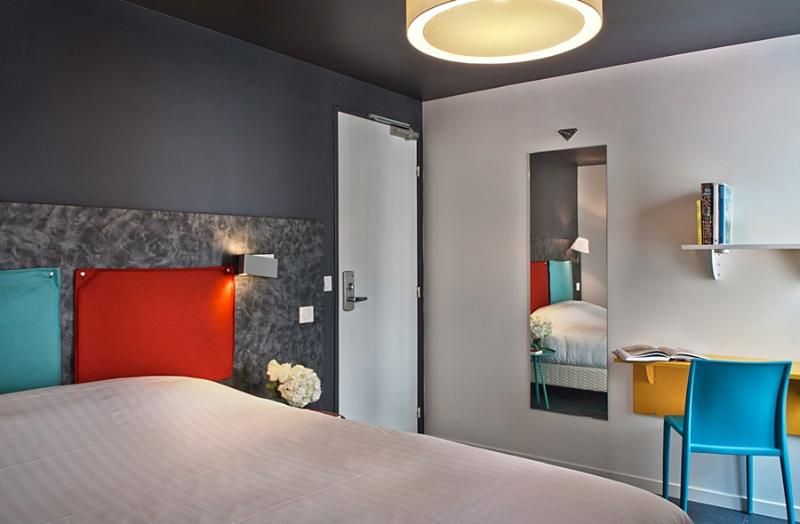 Hotel Des Metallos, Frankreich, Paris. Großes 19