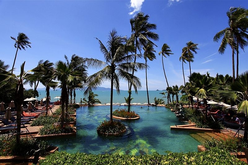 Hotel Anantara Bophut Koh Samui Resort, Thailand, Bophut Beach. Großes 57
