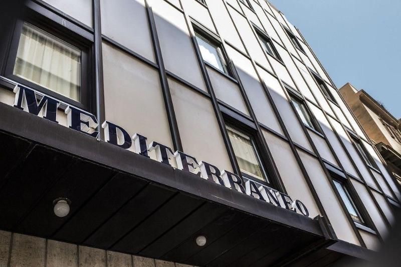 Hotel Albergo Mediterraneo, Italien, Palermo. Großes 19