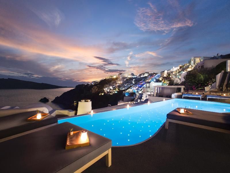 Hotel Katikies Santorini -The Leading Hotels, Griechenland, Oia. Großes 55