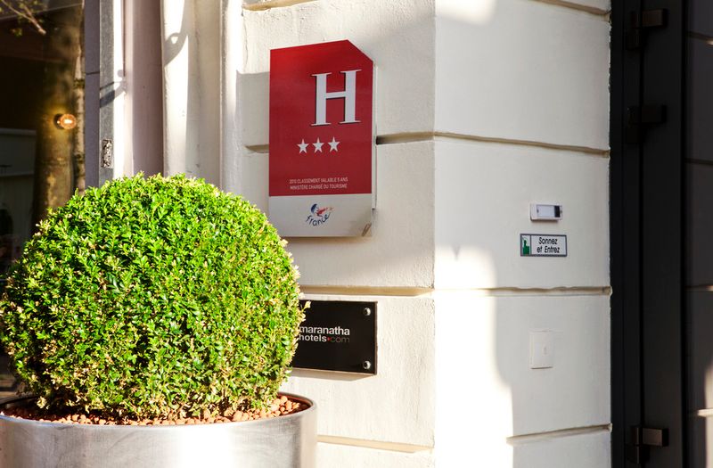 Hotel Trianon Gare de Lyon, Frankreich, Paris. Großes 18