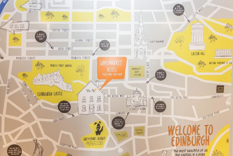 Hotel Grassmarket, Großbritannien, Edinburgh. Großes 2