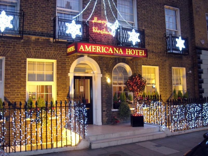 Hotel Americana Hotel, Großbritannien, London. Großes 1