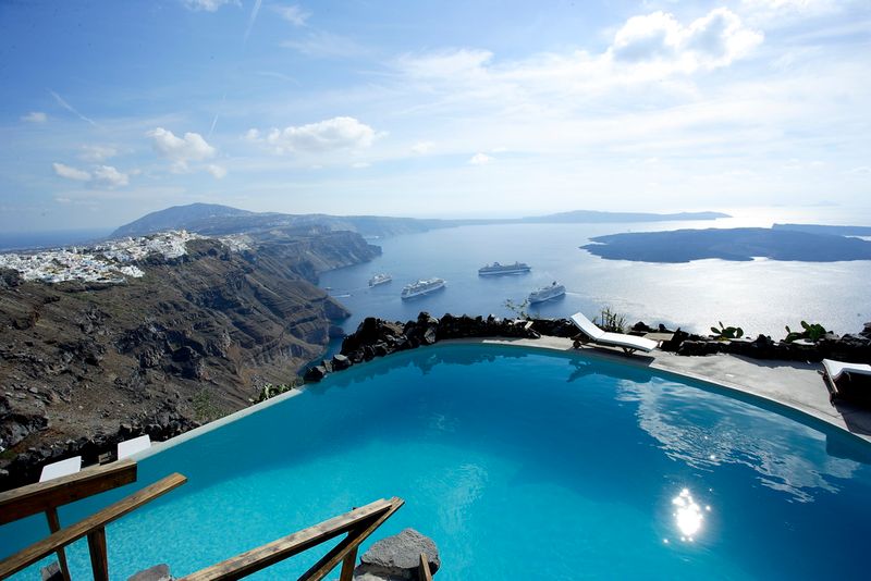 Hotel Honeymoon Petra Villas, Griechenland, Imerovigli. Großes 16