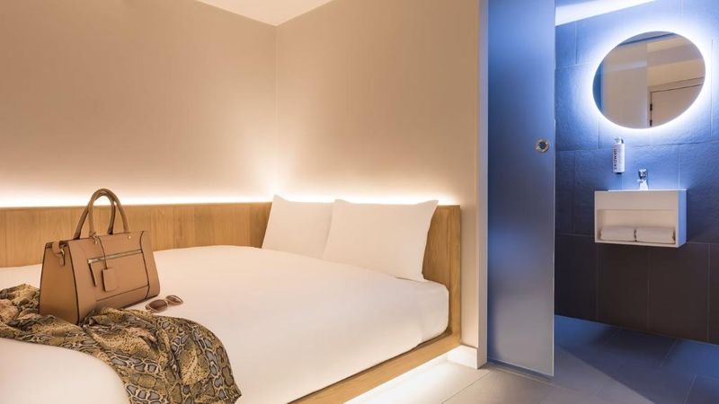 Hotel Zedwell Underground Hotel Tottenham Court Road, Großbritannien, London. Großes 1