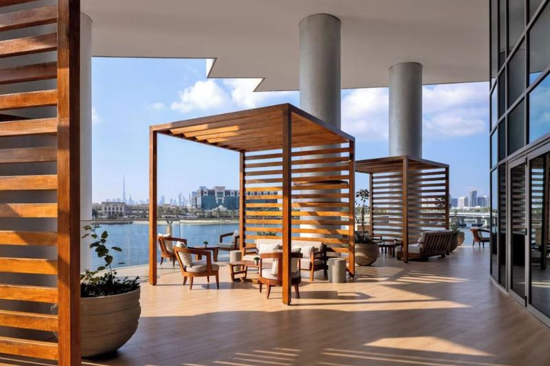 Hotel Hilton Dubai Creek Hotel & Residences, Vereinigte Arabische Emirate, Dubai. Großes 1