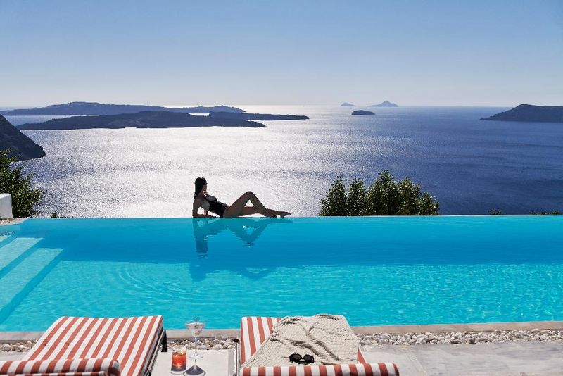 Hotel San Antonio, an SLH Hotel, Griechenland, Imerovigli. Großes 90