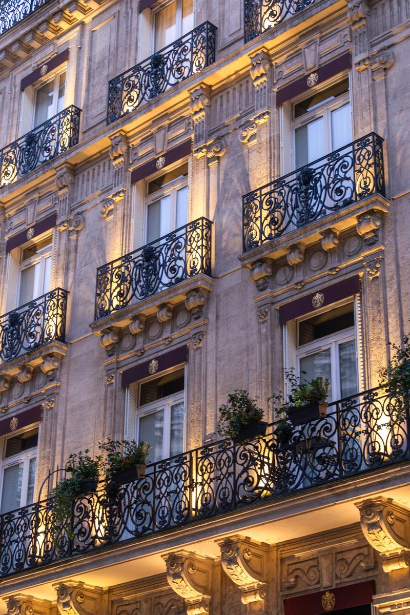 Hotel West end Paris, Frankreich, Paris. Großes 2