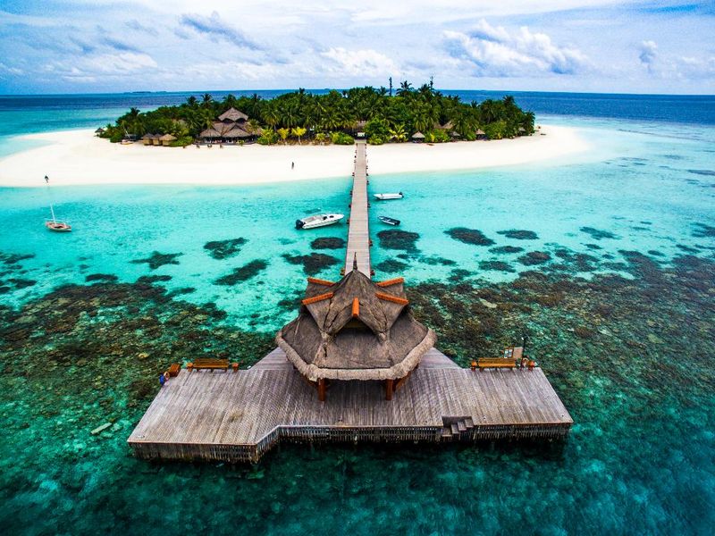 Hotel Banyan Tree Vabbinfaru, Malediven, Vabbinfaru. Großes 2