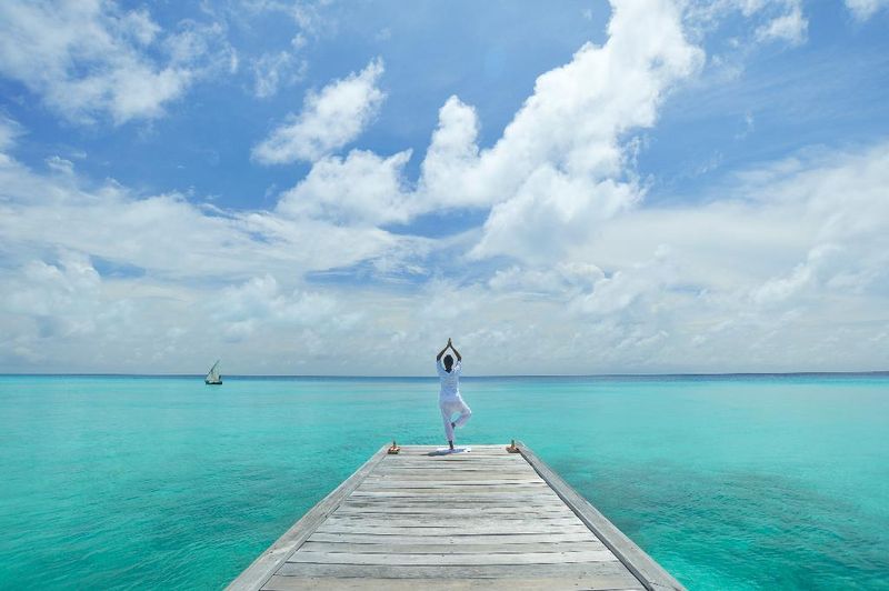 Hotel Kuramathi Island Resort, Malediven, Rasdhoo Atoll. Großes 2