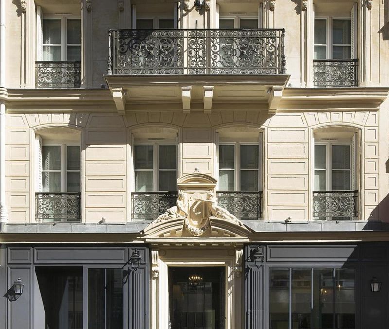 Hotel Les Plumes Hotel, Frankreich, Paris. Großes 1
