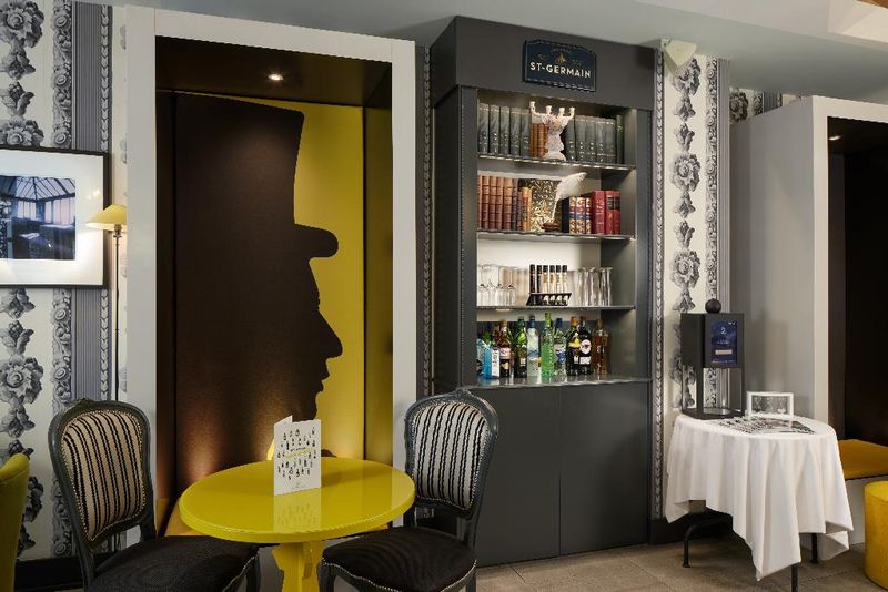 Hotel Les Plumes Hotel, Frankreich, Paris. Großes 7