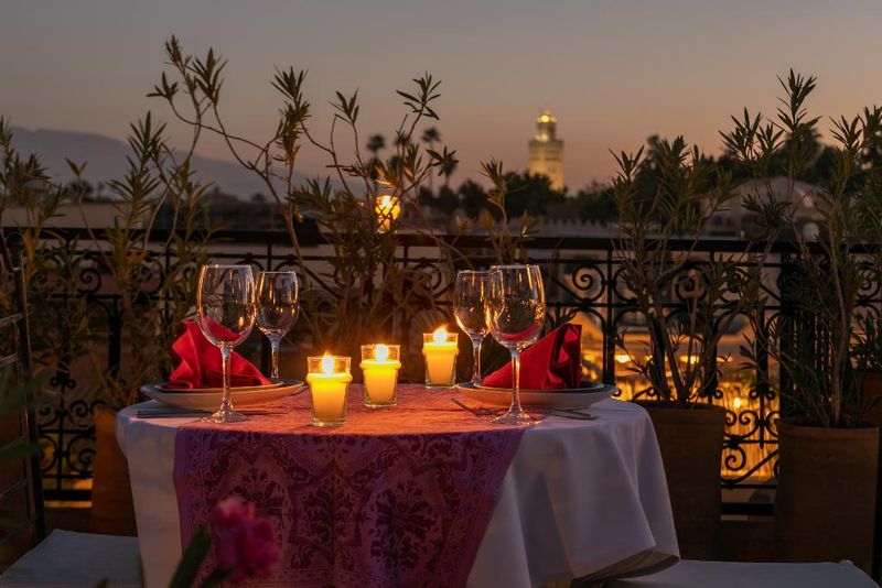 Hotel Riad Les Trois Palmiers El Bacha, Marokko, Marrakesch. Großes 2