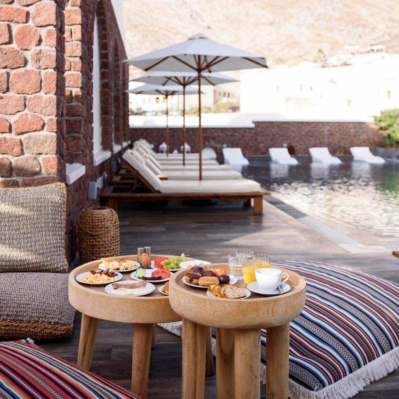 Hotel Selini Hotel Santorini, Griechenland, Kamari. Großes 1