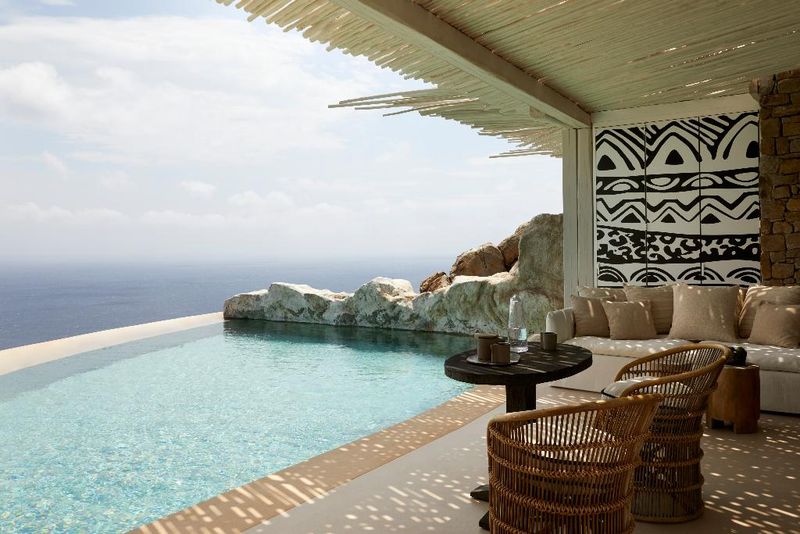 Hotel Myconian Panoptis Escape - Small Luxury Hotels of the World, Griechenland, Elia Beach. Großes 1