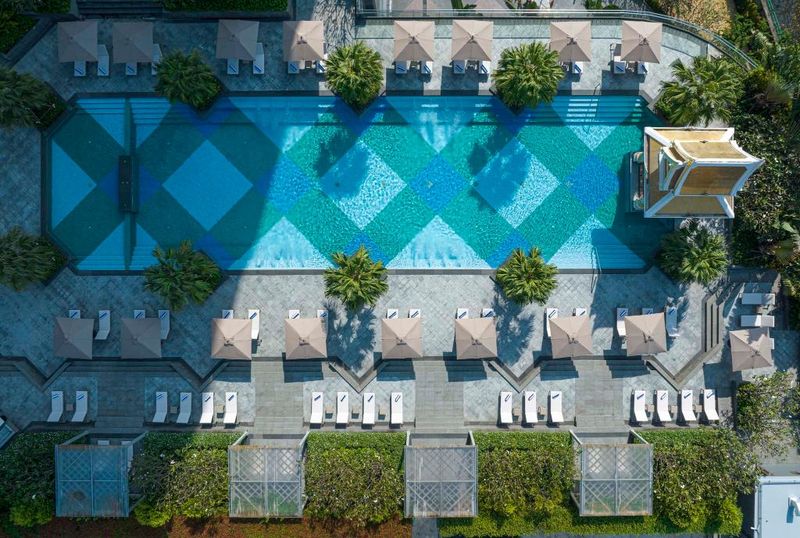 Hotel Chatrium Grand Bangkok, Thailand, Bangkok. Großes 62