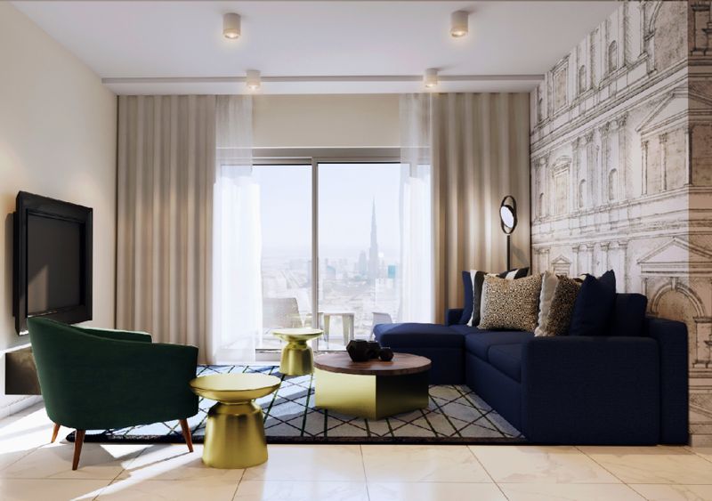 Hotel Millennium Atria Business Bay, Vereinigte Arabische Emirate, Dubai. Großes 2