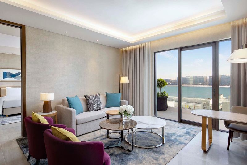 Hotel Hilton Abu Dhabi Yas Island, Vereinigte Arabische Emirate, Abu Dhabi. Großes 17