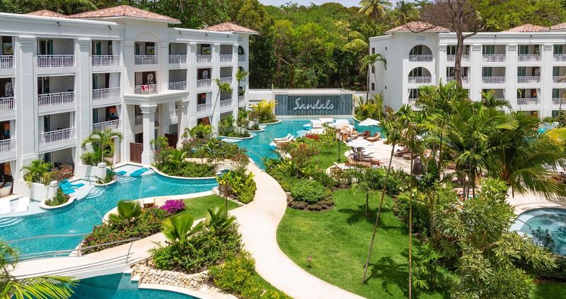 Hotel Sandals Barbados All-Inclusive Resorts, Barbados, St. Lawrence Gap. Großes 1