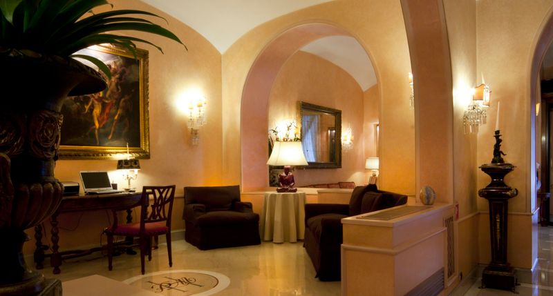 Hotel Marcella Royal Hotel – Rooftop Garden, Italien, Rom. Großes 1