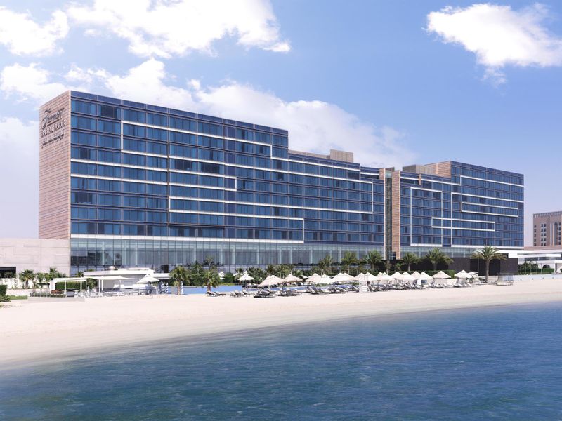 Hotel Fairmont Bab Al Bahr, Vereinigte Arabische Emirate, Abu Dhabi. Großes 1