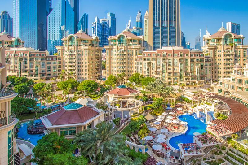 Hotel Swissotel Al Murooj Dubai, Vereinigte Arabische Emirate, Dubai. Großes 1