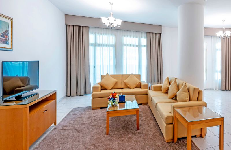 Hotel Swissotel Al Murooj Dubai, Vereinigte Arabische Emirate, Dubai. Großes 19