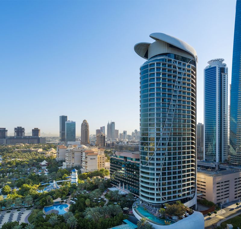 Hotel W Dubai Mina Seyahi, Vereinigte Arabische Emirate, Dubai. Großes 1