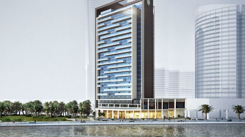 Hotel InterContinental Residences Dubai Business Bay, Vereinigte Arabische Emirate, Dubai. Großes 1