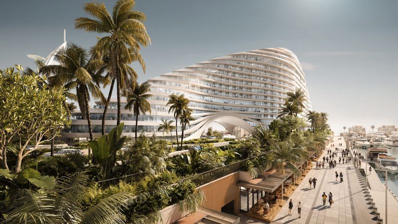 Hotel Jumeirah Marsa Al Arab, Vereinigte Arabische Emirate, Dubai. Großes 1